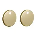 Vasca Toilet Seat Cover Caps - Brushed Brass - 0