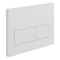 Vasca Rectangle Push Button Flushplate - White - 0