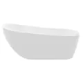 Vasca Blanca Freestanding Slipper 1500x700x690mm Bath - 0