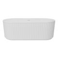 Vasca Flauto Fluted Freestanding 1700x750x570mm 0TH Bath - 3