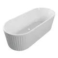 Vasca Flauto Fluted Freestanding 1700x750x570mm 0TH Bath - 0