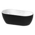 Vasca Freestanding 1650x745x580mm 0TH Bath - Gloss Black - 0