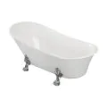 Vasca Avena Freestanding 1620x700x770mm 0TH Bath w/Feet - 1