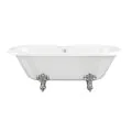 Vasca Kosmo Freestanding 1690x740x620mm 2TH Bath w/Feet - White - 0
