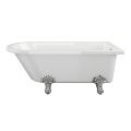 Vasca Romeo Freestanding 1700x750x650mm 2TH Corner Bath w/Feet - 0