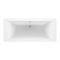 Vasca Piazza Deluxe Square Double End 1700x750x550mm 0TH Bath w/Legs - 0