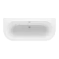 Vasca Giorno Back To Wall SUPERCAST 1700x750x600mm 0TH Bath w/Legs - 0
