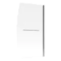 Vasca 900x1500mm Space Saver Bath Screen (6mm) - Chrome - 1