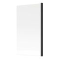 Vasca 800x1500mm Single Straight Bath Screen (6mm) - Black - 2