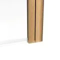 Vasca 800x1500mm Single Straight Bath Screen (6mm) - Brushed Bronze - 3