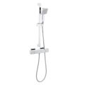 Vasca Scatola Cool-Touch Thermostatic Bar Mixer Shower - Chrome - 0