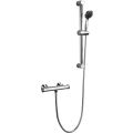 Vasca Bene Low Pressure Thermostatic Bar Mixer Shower - Chrome - 0