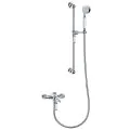Vasca 1863 Shower Pack One - Concentric Single Outlet Shower Valve & Riser Kit - Chrome - 0