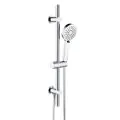 Vasca Urus Round Riser Rail Kit w/Elbow & 3 Mode Handset - Chrome - 0
