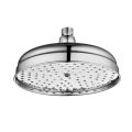 Vasca 200mm Round Traditional Showerhead - Chrome - 0