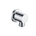Vasca Round Wall Outlet Elbow - Chrome - 0