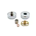 Vasca Exposed Shower Valve Fast Fitting Kit Round (Pair) - 0
