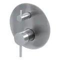 Vema Tiber Two Outlet Shower Mixer w/Diverter - St/Steel DICM0754 - 0