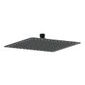 Vasca Cosmo 250mm Square Ultraslim Showerhead - Matt Black - 0