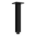 Vasca Cosmo 180mm Square Ceiling Arm - Matt Black - 0