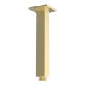 Vasca Cosmo 180mm Square Ceiling Arm - Brushed Brass - 0