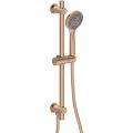 Vasca Urus Round Riser Rail Kit w/Elbow & 3 Mode Handset - Brushed Bronze - 0
