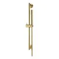 Vema Tiber Riser Handset & Hose Set - Brushed Brass DICM0844 - 0