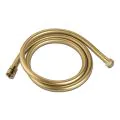 Vema Tiber 1.5m Flexible Hose - Brushed Brass DICM0848 - 0