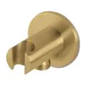 Vema Tiber Handset Wall Bracket & Outlet - Brushed Brass DICM0850 - 0