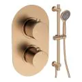 Vasca Urus Round Shower Valve & Kit Pack 2 - Brushed Bronze - 0
