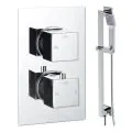 Vasca Cosmo Square Shower Valve & Kit Pack 2 - Chrome - 0