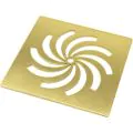 Envy Ultra-Slim Tray Waste Cover - Brushed Brass - 0