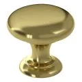 Vasca 38mm Round Knob Handle - Brushed Brass  - 0