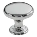 Vasca 38mm Round Knob Handle - Chrome  - 0
