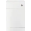 Vasca Idro 500mm WC Unit & BTW Pan Pack - White Gloss - 1
