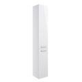 Vasca Fino 350mm Floor Standing 2 Door Tall Unit - White Gloss  - 0