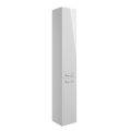 Vasca Fino 350mm Floor Standing 2 Door Tall Unit - Grey Gloss  - 0