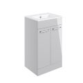 Vasca Forte 510mm F/S Furniture Pack - Grey Gloss w/Black Finishes - 2