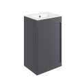 Vasca Rapallo 510mm Floor Standing Unit Inc. Basin - Matt Graphite Grey  - 0