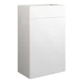 Vasca Liscio 500mm Standard WC Unit - White Gloss (Grey Cab) - 0