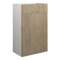 Vasca Liscio 500mm Standard WC Unit - Havana Oak (Grey Cab)  - 0