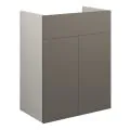 Vasca Liscio 500mm Standard Basin Unit - Matt Stone (Grey Cab) - 0