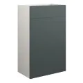 Vasca Liscio 500mm Standard WC Unit - Matt Green (Grey Cab) - 0