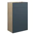 Vasca Liscio 500mm Standard WC Unit - Matt Arley Blue (Oak Cab) - 0