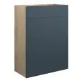 Vasca Liscio 600mm Standard WC Unit - Matt Arley Blue (Oak Cab) - 0