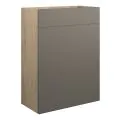 Vasca Salto 600mm Standard WC Unit - Matt Stone (Oak Cab) - 0