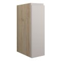 Vasca Salto 200mm Standard Toilet Roll Unit - Matt Dove Grey (Oak Cab)  - 0