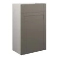 Vasca Bordo 500mm Standard WC Unit - Matt Stone (Grey Cab) - 0