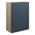 Vasca Bordo 600mm Standard WC Unit - Matt Arley Blue (Oak Cab) - 0
