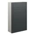 Vasca Bordo 500mm Slim WC Unit - Matt Graphite Grey (Grey Cab)  - 0